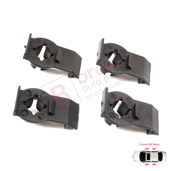 BMW E46 323i 325i 325xi 328i 330i 330xi için 4 Adet Cam Sabitleyici Klipsi 51338218383