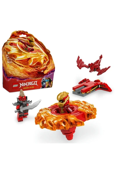 ® NINJAGO® Kai'nin Ejderha Spinjitzu Topacı 71823 - 6+ Yaratıcı Oyuncak Yapım Seti (54 Parça)