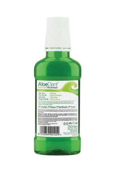 AloeDent Alkolsüz Ve Florürsüz Ağız Kokusu Önleyici Ağız Bakım Suyu - 250ml - 2