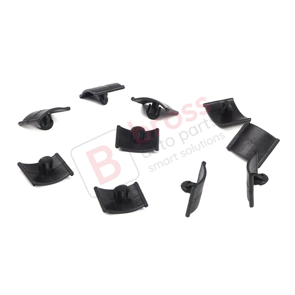 Opel Vauxhall GM İçin 10 Adet Kaput İzolasyon Tutucusu Siyah 1162488, 1162642, 90355604 - Resim 5