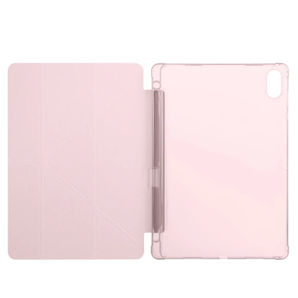 Honor Pad X8A Kılıf Zore Tri Folding Kalem Bölmeli Standlı Kılıf - Resim 10