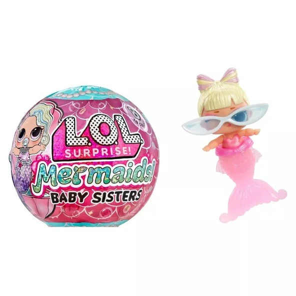 LOL Tots Mermaids Baby Sister Lisanslı Ürün