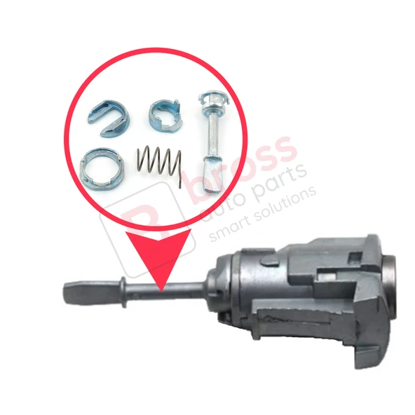 VW Passat B5 İçin Ön Kapı Kilidi Tamir Takımı 3B0837167 51.5 mm - Resim 5