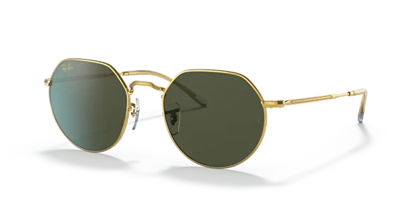 Ray-Ban Jack 3565 919631 Gold-Green Güneş Gözlüğü