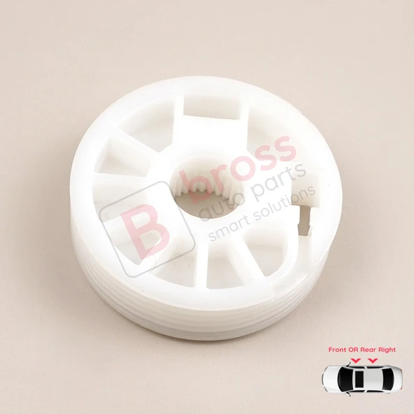 VW Caddy Polo Classic Seat Cordoba İçin Sağ Cam Kriko Makarası - Resim 4