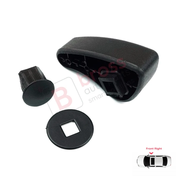 Megane Kangoo 1 Trafic 2 İçin Ön Sağ Koltuk Ayar Kolu 7701205079 - Resim 3