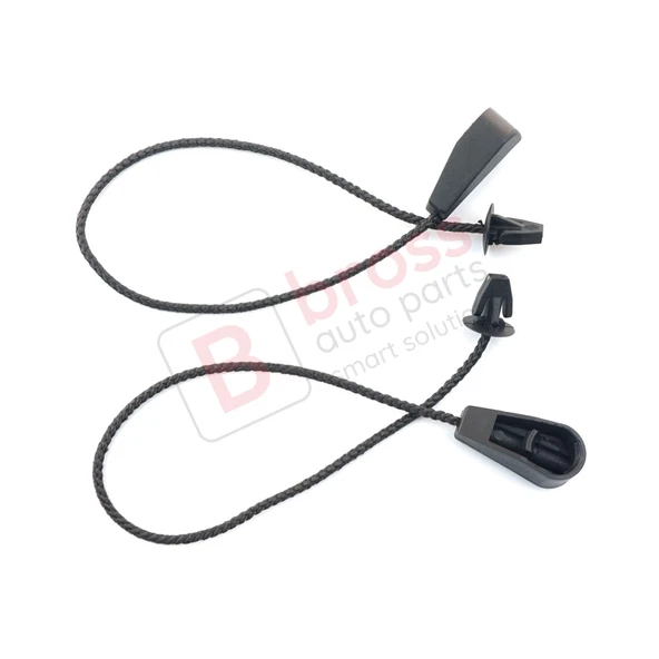 Renault Clio Megane Laguna HB için Bagaj Raf Askı İpi 7701062123 - Resim 4