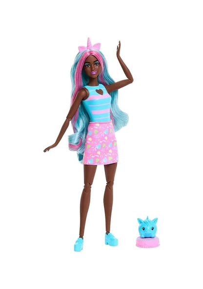Barbie Pop Reveal Milkshake Mavi JCN85 JCN86 Lisanslı Ürün - 3