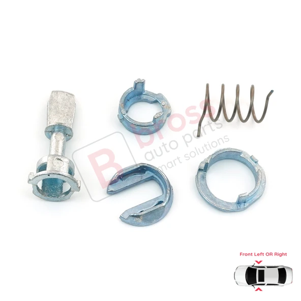 VW Transporter T5 Fox 5Z New Beetle Polo 9N 2/3 Kapı 1C0837167B İçin Kapı Kilit Tamir Takımı 39 mm - Resim 2