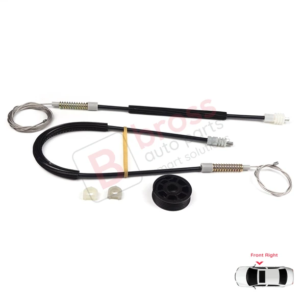 Volvo C70 873 1998-2005 Cabrio Convertible CC İçin Sağ Cam Kriko Tamir Seti - Resim 4