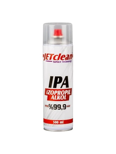 JETCLEAN İZOPROPİL ALKOL 500ML SPREYLİ TENEKE