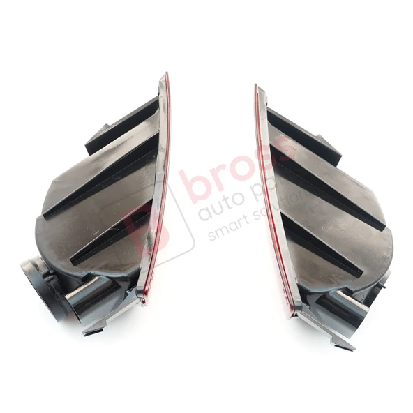 Renault Megane 3 4/5 Kapı için Arka Tampon Sis Far Seti 265850009R, 265600010R - Resim 3