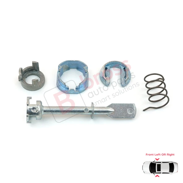 VW Caddy 2 Seat Cordoba Ibiza Inca 6K İçin Ön Kapı Kilidi Tamir Takımı 6K4837223A 68mm - Resim 2