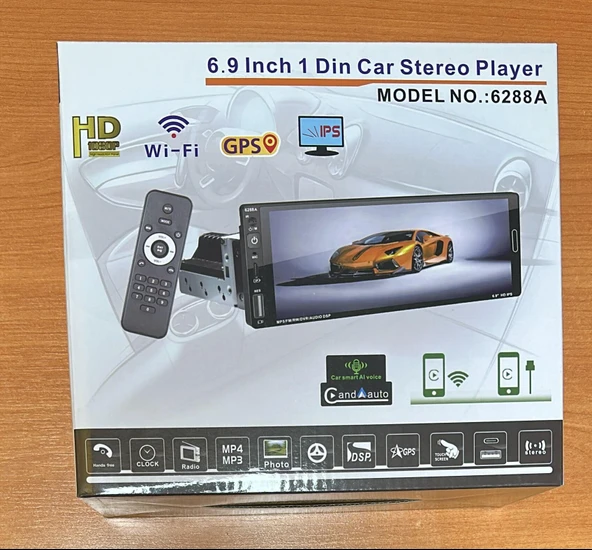 DEXTEL DEX-6288A 6.9'' 2GB+32GB ANDROİD WİFİ GPS IPS CARPLAY TOFAŞ SERİSİ OTO TEYP