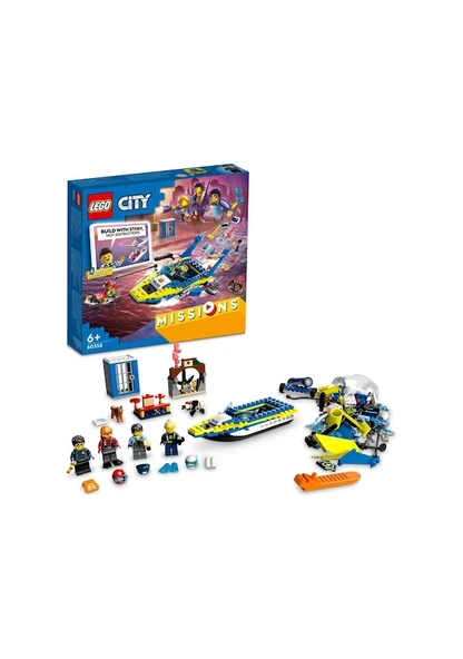 Lego City Su Polisi Dedektif Görevleri 60355 Lisanslı Ürün