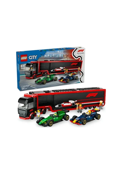 Lego City RB20 ve AMR24 F1® Arabalı F1 60445 Lİsanslı Ürün