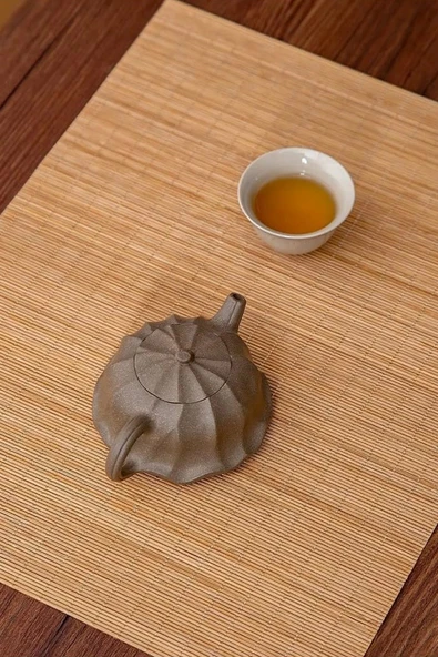 Tilbe Home Bambu Hasır Banyo Matı Kaydırmaz Çamaşır Makine Örtüsü Mutfak Naturel Bulaşık Matı Su Geçirmez - 2