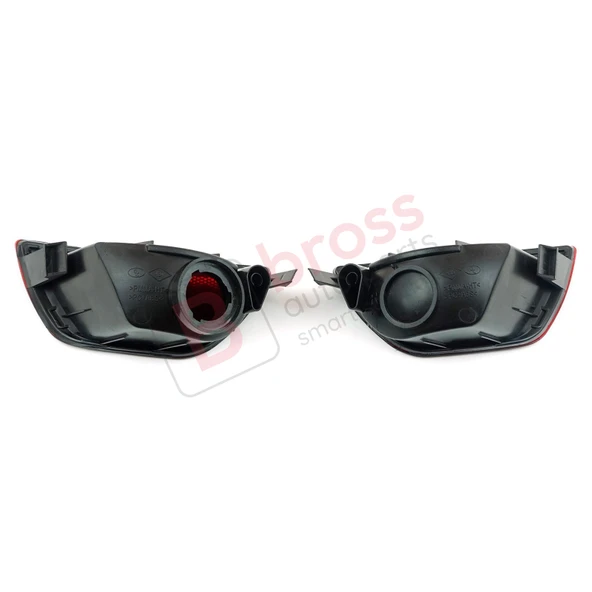 Renault Megane 3 4/5 Kapı için Arka Tampon Sis Far Seti 265850009R, 265600010R