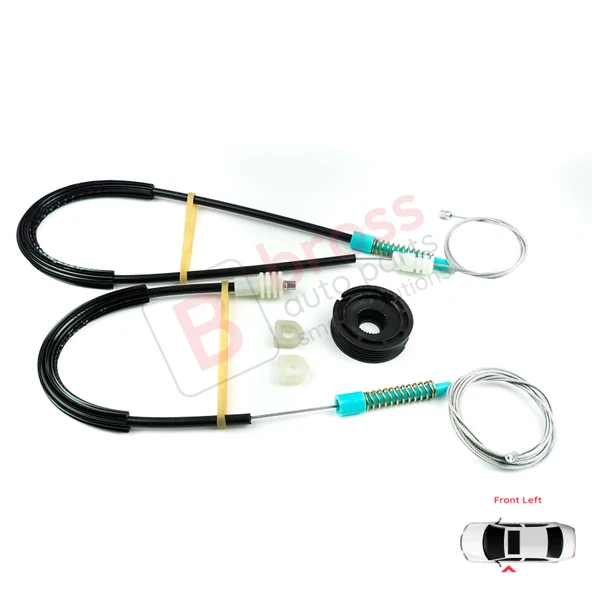 Volvo C70 873 1998-2005 Cabrio Convertible CC İçin Sol Cam Kriko Tamir Seti - Resim 4