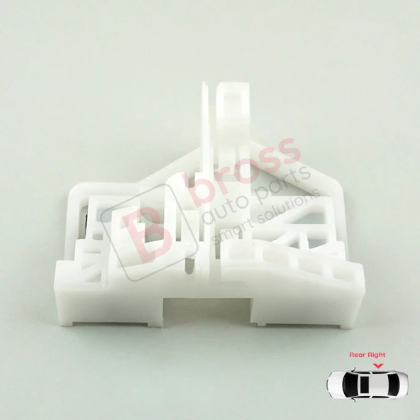 Ford Brezilya Ecosport MK1 BV226 2003-2012 Fiesta 2002-2012 İçin Arka Sağ Cam Kriko Tamir Klipsi - Resim 3