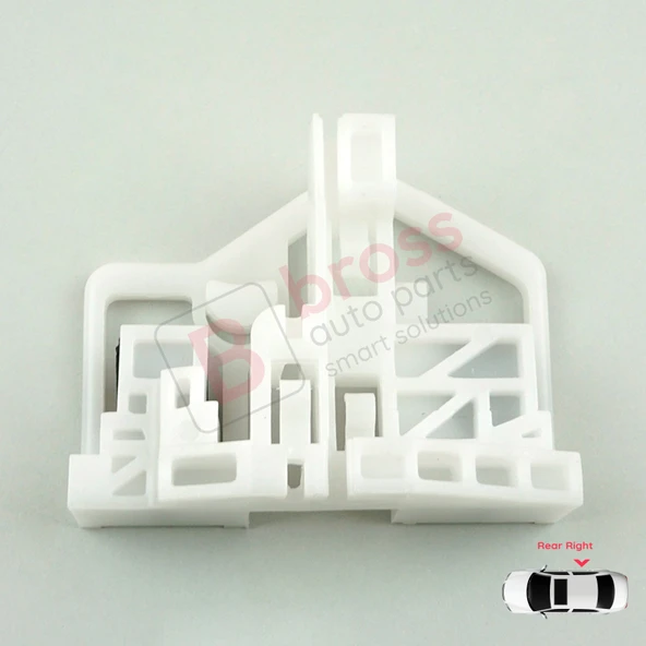 Ford Brezilya Ecosport MK1 BV226 2003-2012 Fiesta 2002-2012 İçin Arka Sağ Cam Kriko Tamir Klipsi ürün görseli 1