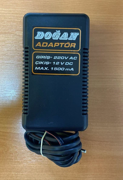 DOĞAN 1.5 AMPER PLASTİK TRAFOLU ADAPTÖR - 2