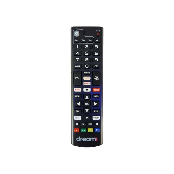 KUMANDA 1747- DREAMSTAR TÜM ANDROİD CİHAZLARA UYUMLU