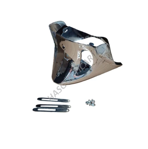 Hsgl Motorsiklet Cg Alt Sakal  Motor Alt Rüzgarlık  Nikel - 3