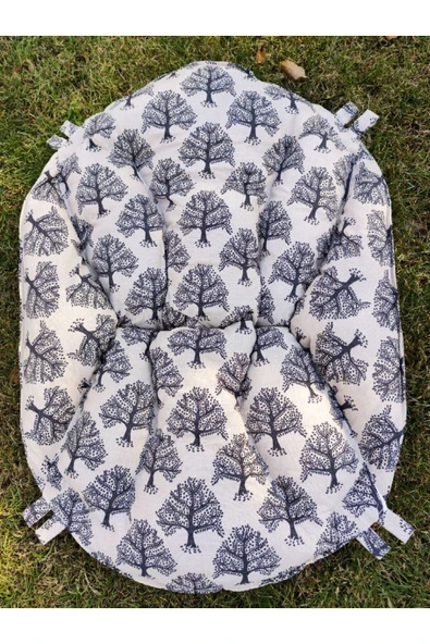 Yapa Yavuzpaşalar Desenli Asma Koltuk Minderi - Paşa Keyfi Koltuk Minderi/ Relax Koltuk Minderi/Şezlong Koltuk Minderi ürün görseli 1