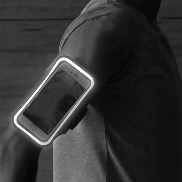 Honor V10 Uyumlu Sporcu Kol Bandı Koşu Bandı Telefon Tutucu - 3