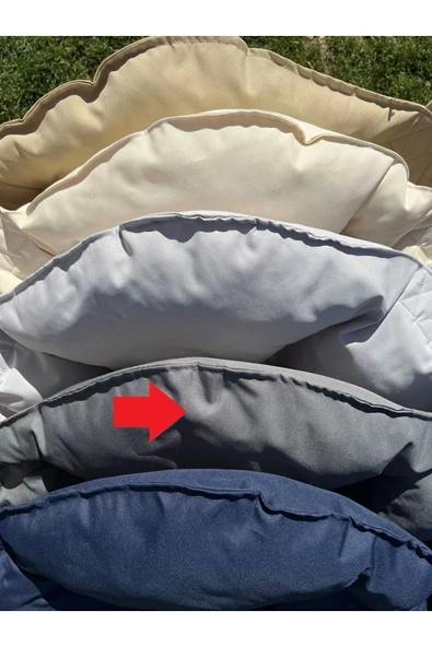 Yapa Yavuzpaşalar Antrasit (GRİ) Asma Koltuk Minderi - Paşa Keyfi Koltuk Minderi/ Relax Koltuk Minderi/elit - 3