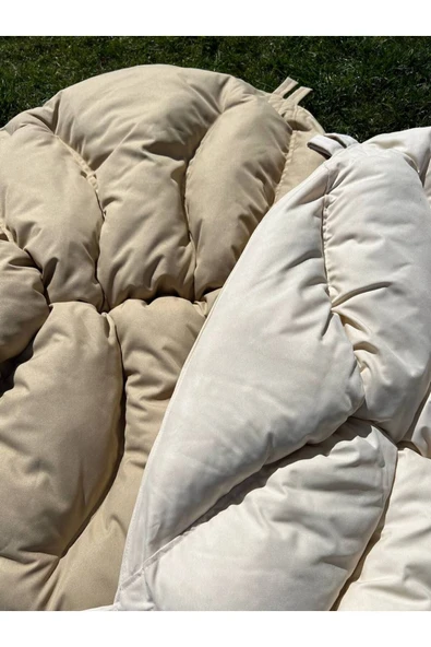 Yapa Yavuzpaşalar Krem Asma Koltuk Minderi - Paşa Keyfi Koltuk Minderi/ Relax Koltuk Minderi/şezlong Koltuk Minderi - 4