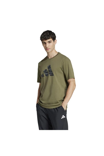ADİDAS ERKEK GÜNLÜK TSHIRT M C CAMO LOGO T JI6768