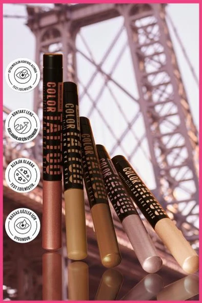 Maybelline New York Color Tattoo 24H Eye Stix Göz Farı - Authentic - Resim 4