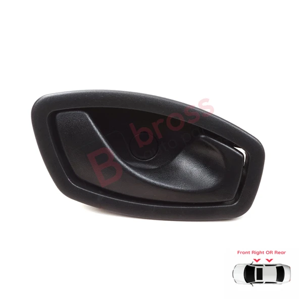 Fluence Megane 3 Clio 4 İçin SAĞ İç Kapı Kolu SİYAH 806710001R - Resim 3