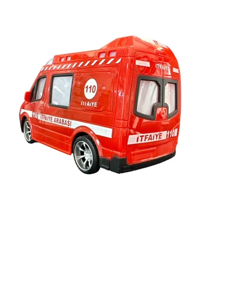 Full Fonksiyonlu Uzaktan Kumandalı İtfaiye Oyuncak Araba - Resim 3