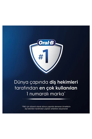 Oral-B İo 2 Gece Siyahı Şarjlı Diş Fırçası 1 Diş Fırçası Başlığı 1 Seyahat Kutusu - Resim 7