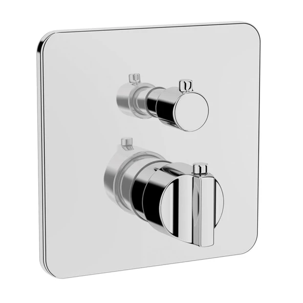 ARTEMA A42290 Suit Ankastre Termostatik Banyo Bataryası (V-Box Sıva Üstü Grubu) Krom