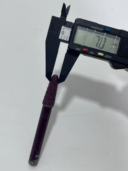 Konik Granit ve Mermer Cnc Elmas Ucu 10x7x30 1 Adet - Resim 3