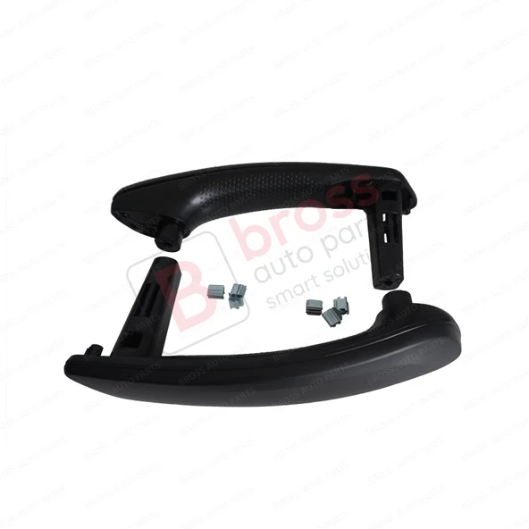 Renault Clio Symbol Sandero İçin Ön Kapı Kolçak Takımı 809603577R - Resim 4