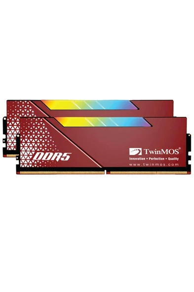 TwinMOS DDR5 64GB (2x32GB) 6000MHz (TMD564GB60DK36VXR) CL36 RGB Desktop Ram