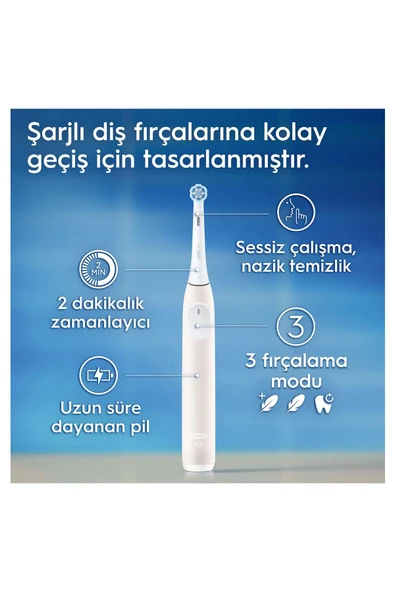 Oral-B İo 2 Şarjlı Diş Fırçası - Pembe - 4