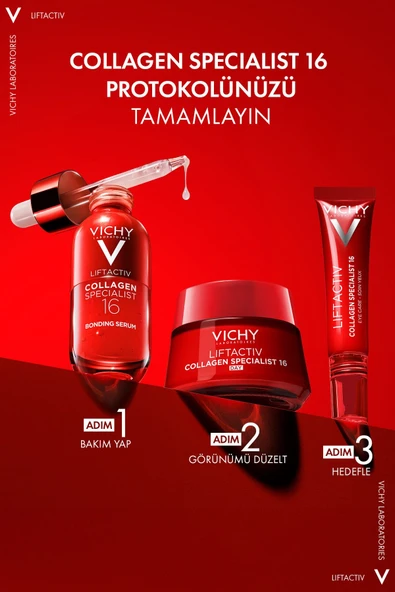 Vichy Liftactiv Collagen Specialist 16 Bonding Yüz Serumu 30 ml - 8