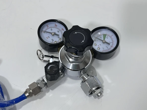 Kontrol Valfli Co2 Regülatörü (Sarmal Borulu) - 2