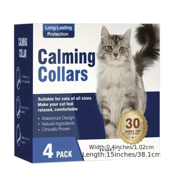 Calming Collars Cat Sakinleştirici Kedi Boyun Tasması 4'lü Paket - 3