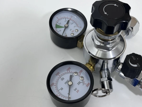 Kontrol Valfli Co2 Regülatörü (Sarmal Borulu) - 5