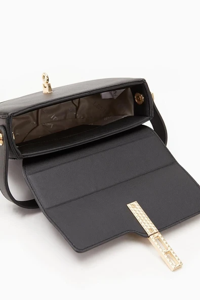 Levidor Siyah Kadın El ve Omuz Çantası 930125 - 4