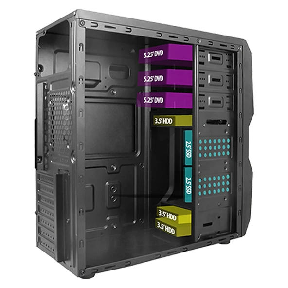 VENTO TA-K61 500W (PEAK) KASA - Resim 4