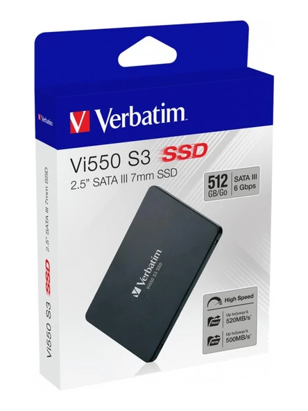 Verbatim Vi550 SSD 512GB SATA III 520MB-500MB - 4