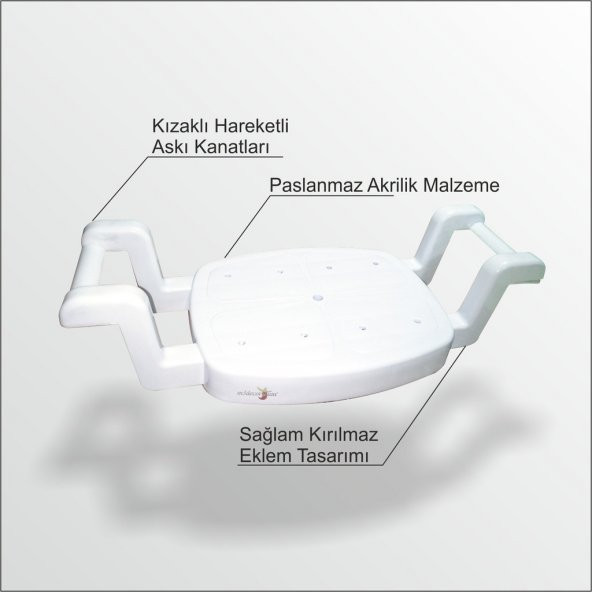 En Kaliteli Küvet İçin Oturak Tabure Sehpa Masa Oturağı Sandalyes - Resim 2